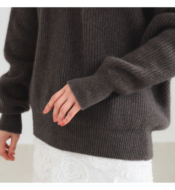 Demi-Luxe BEAMS 「フォックスウール ホールガーメント ニット」|ニット・セーター|