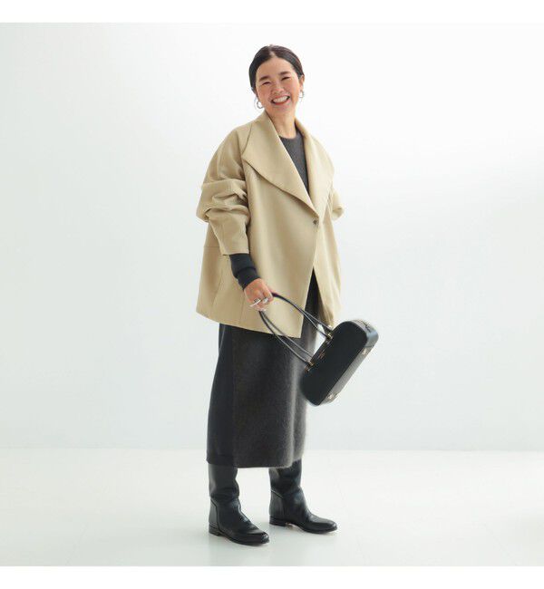 Demi-Luxe BEAMS 「スタンドネック 中綿ブルゾン コート .M」|ダッフルコート|