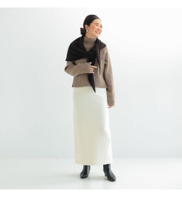 Demi-Luxe BEAMS 「サイドジップ リブ プルオーバー ニット .M」|ニット・セーター|