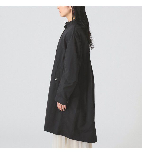 Ray BEAMS 「バック タック スタンドカラー コート（吸水速乾・UVカット）」|ダッフルコート|