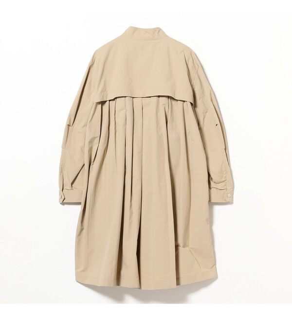 Ray BEAMS 「バック タック スタンドカラー コート（吸水速乾・UVカット）」|ダッフルコート|