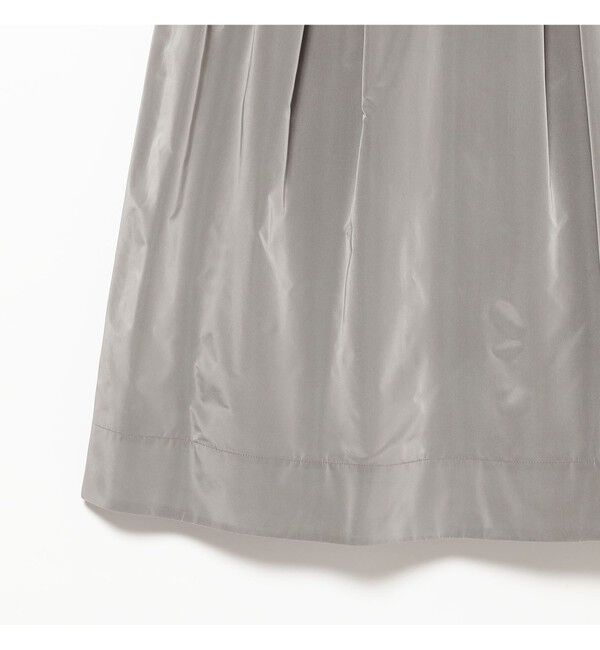 Demi-Luxe BEAMS 「シルバー タックスカート」|スカート|