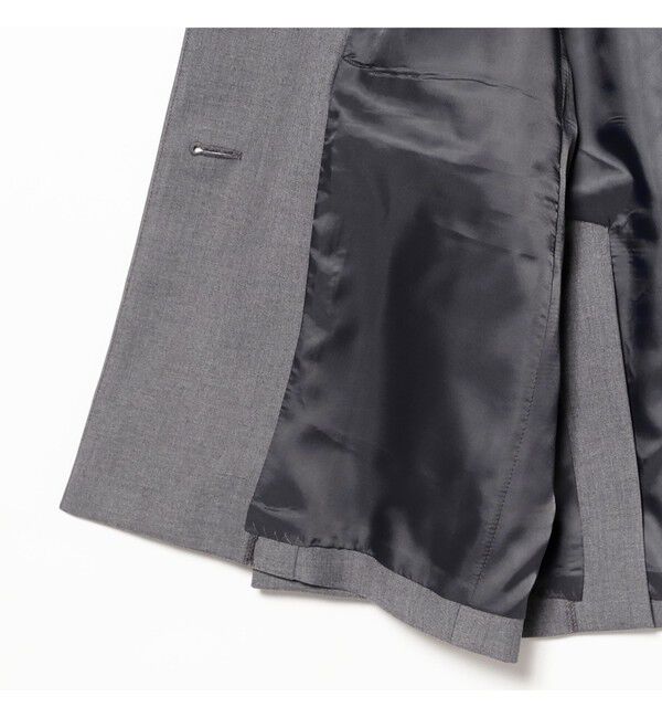 Ray BEAMS 「ノーカラー ビッグ ジャケット」|ノーカラージャケット|