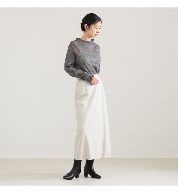 Demi-Luxe BEAMS 「ウール スムース タイトスカート」|スカート|