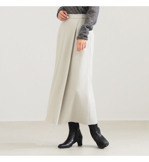 Demi-Luxe BEAMS 「ウール スムース タイトスカート」|スカート|