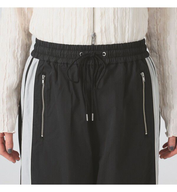 Ray BEAMS 「Wライン トラック パンツ」|チノ|