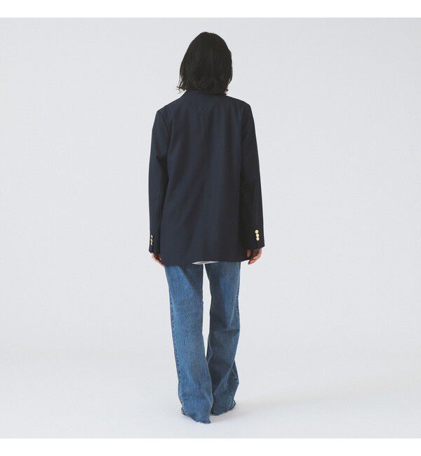 Ray BEAMS 「4ボタン ダブル ブレザー」|テーラードジャケット|