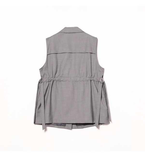 Ray BEAMS 「レイヤード ドロスト ジレ」|ベスト・ジレ|