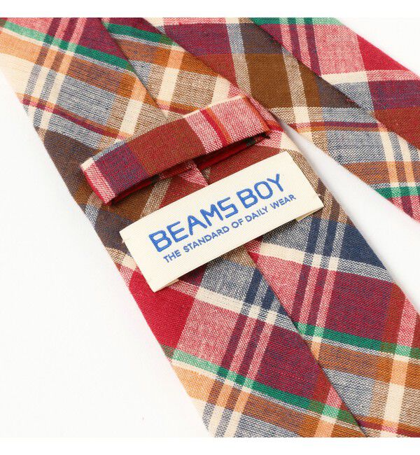 BEAMSBOY「マドラス チェック ネクタイ」|その他|