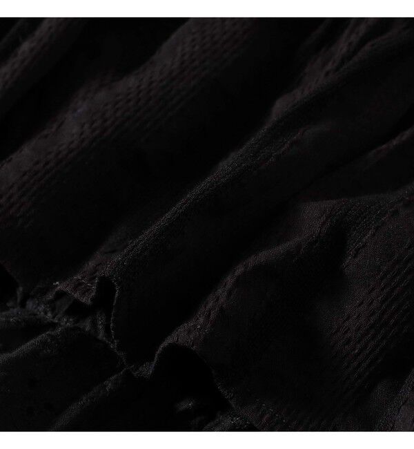 Ray BEAMS 「カットソーレース ティアード スカート」|スカート|