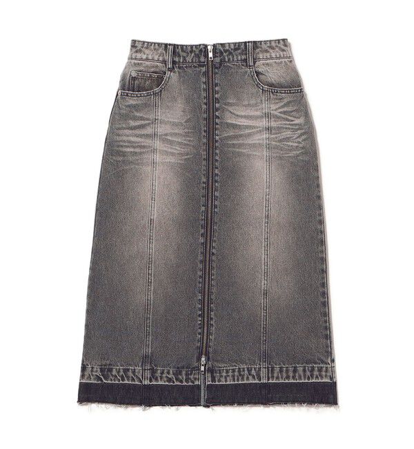 Ray BEAMS 「オーバーダイ デニム スカート」|スカート|