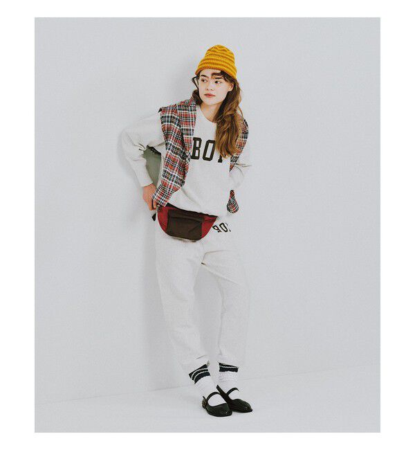 BEAMSBOY「【別注】Champion / ボーイ リバースウィーブ(R) クルー」|Tシャツ・カットソー|