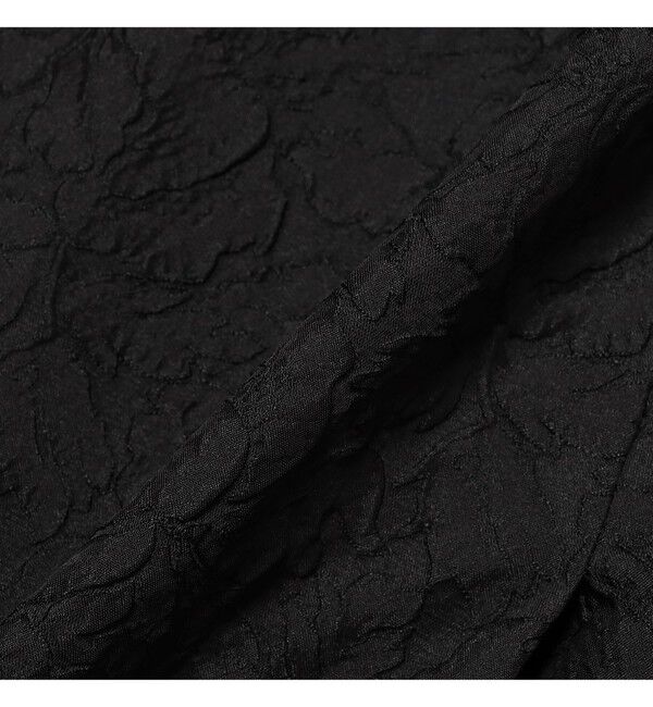 Demi-Luxe BEAMS 「フクレ織り アタッチドカラー ブラウス＊」|シャツ・ブラウス|