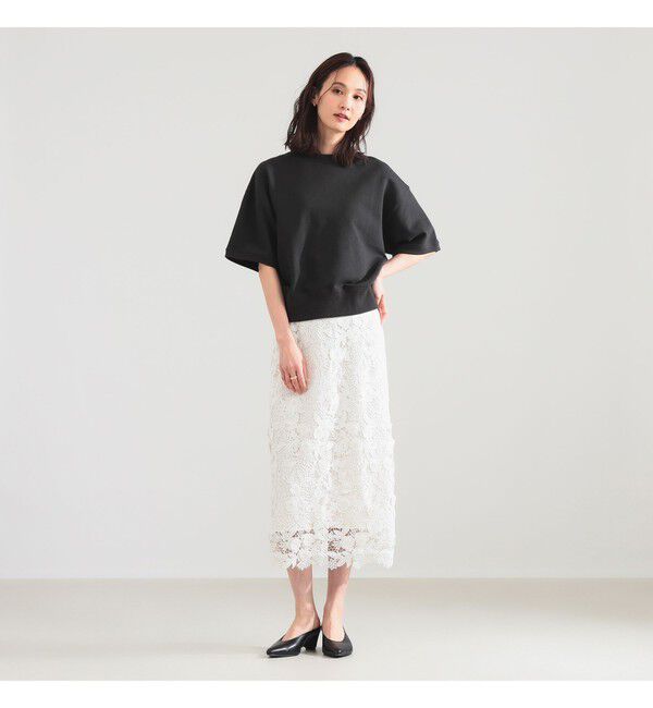 Demi-Luxe BEAMS 「ブロッサム レース スカート」|スカート|
