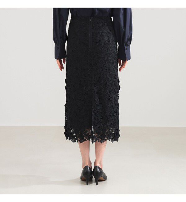 Demi-Luxe BEAMS 「ブロッサム レース スカート」|スカート|