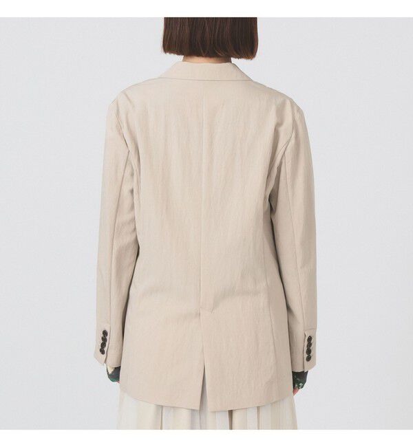 Ray BEAMS 「ソフトクリンクル 4ボタン ダブル ジャケット」|テーラードジャケット|