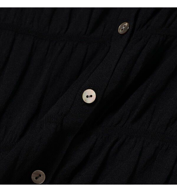 Ray BEAMS 「シアーシャーリング クルーネック カーディガン」|ニット・セーター|