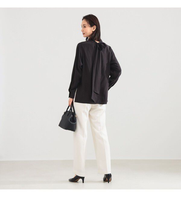 Demi-Luxe BEAMS 「ソフト ストレート パンツ＊」|チノ|