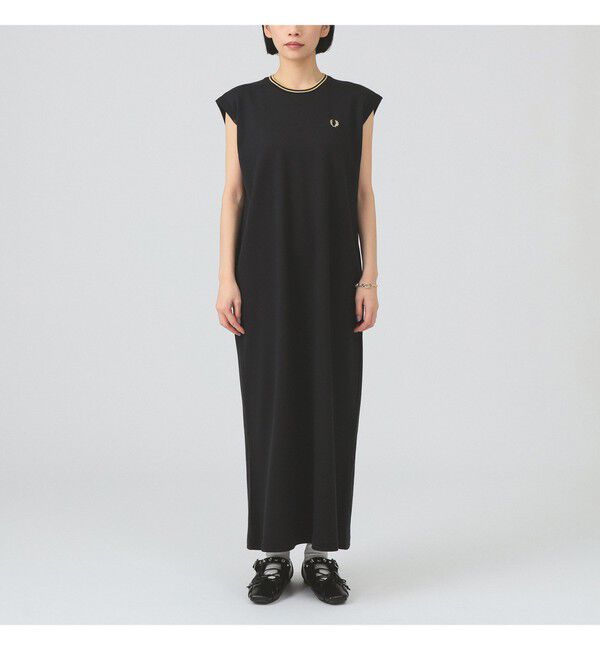Ray BEAMS 「【別注】FRED PERRY / ティップド ピケ ドレス」|ワンピース|