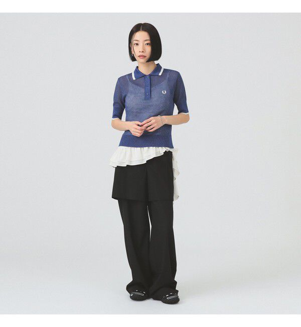 Ray BEAMS 「【別注】FRED PERRY / RIB KNITTED SHIRT」|ニット・セーター|