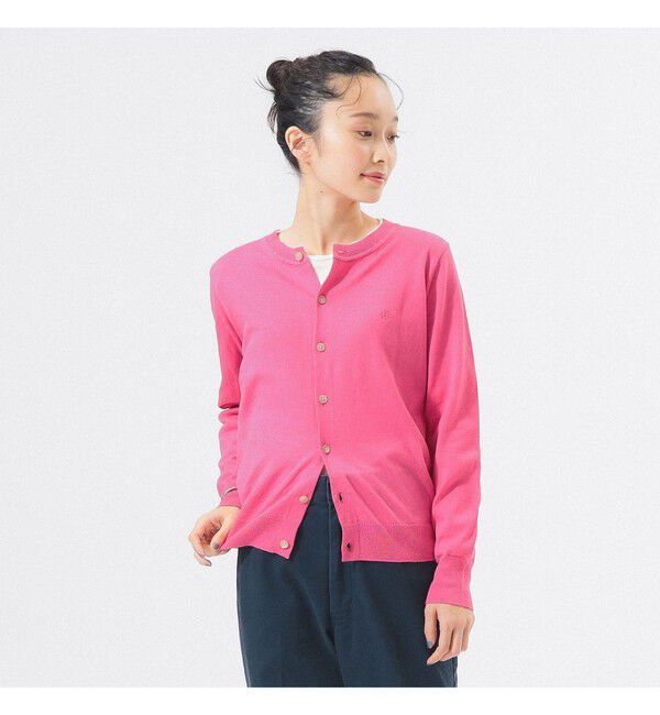 BEAMSBOY「14ゲージ クルーネック カーディガン」|ニット・セーター|