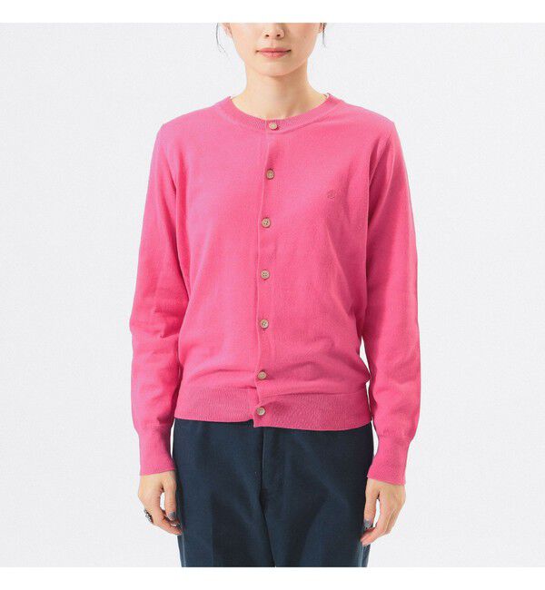 BEAMSBOY「14ゲージ クルーネック カーディガン」|ニット・セーター|