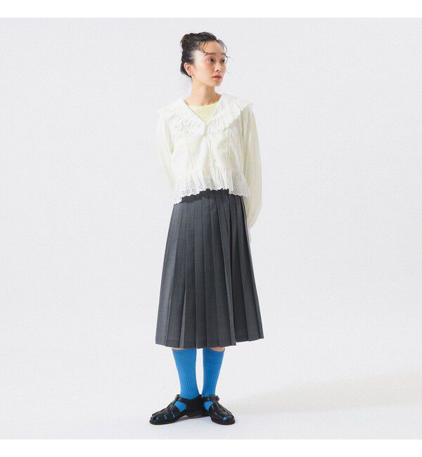 BEAMSBOY「カットワーク ブラウス」|シャツ・ブラウス|