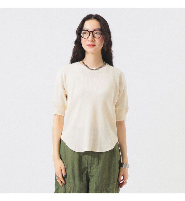 BEAMSBOY「ダメージ サーマル Tシャツ」|Tシャツ・カットソー|