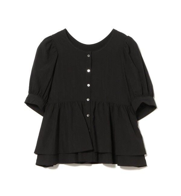 Ray BEAMS 「ティアード 2Way パフ スリーブ ブラウス」|シャツ・ブラウス|