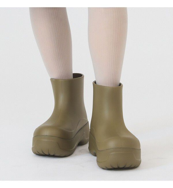 Ray BEAMS 「【WEB限定】SHAKA / オールウェザー リング ブーティー EV」|ロングブーツ|