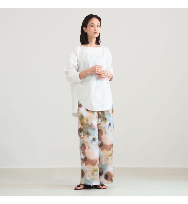 Demi-Luxe BEAMS 「ボートネック シャツ」|シャツ・ブラウス|