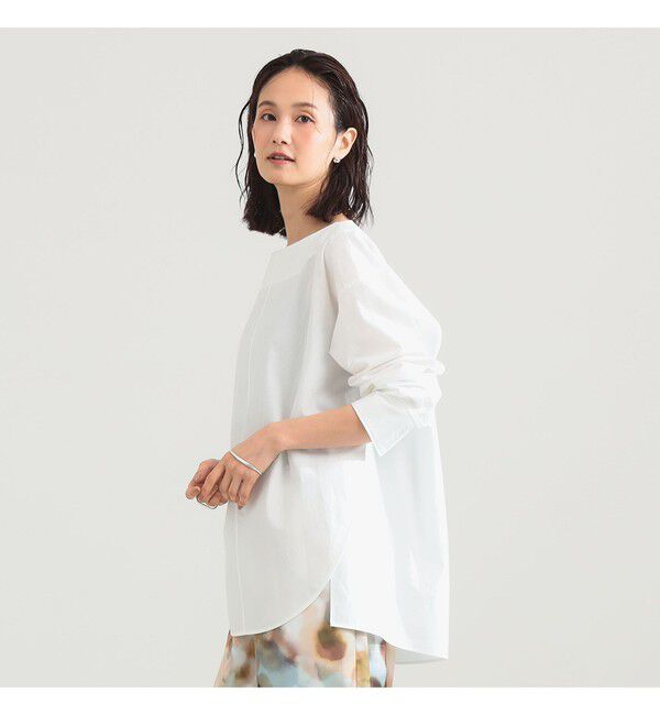 Demi-Luxe BEAMS 「ボートネック シャツ」|シャツ・ブラウス|
