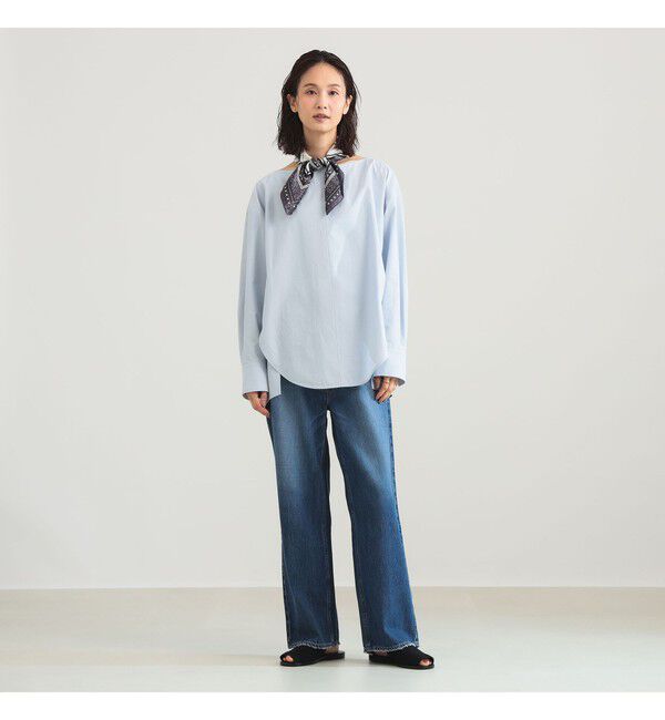 Demi-Luxe BEAMS 「ボートネック シャツ」|シャツ・ブラウス|