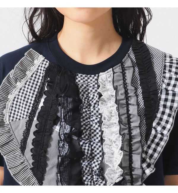 BEAMSBOY「【別注】TORI-TO / 縦フリル Ｔシャツ」|Tシャツ・カットソー|