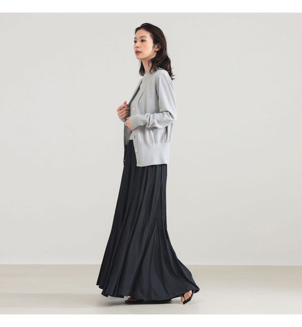 Demi-Luxe BEAMS 「AK+1 / 16ゲージ スビンコットン Vネック カーディガン」|ニット・セーター|