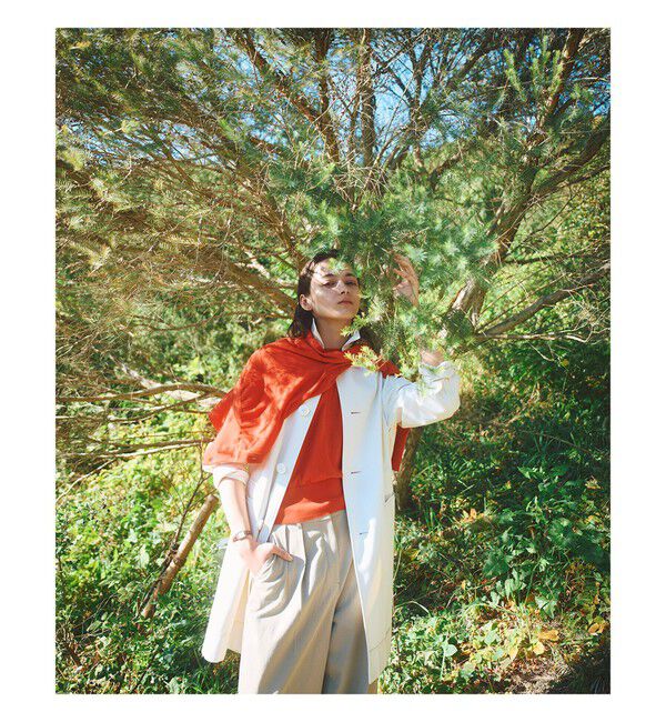 Demi-Luxe BEAMS 「AK+1 / 16ゲージ スビンコットン Vネック カーディガン」|ニット・セーター|