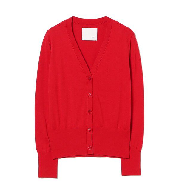 Demi-Luxe BEAMS 「AK+1 / 16ゲージ スビンコットン Vネック カーディガン」|ニット・セーター|