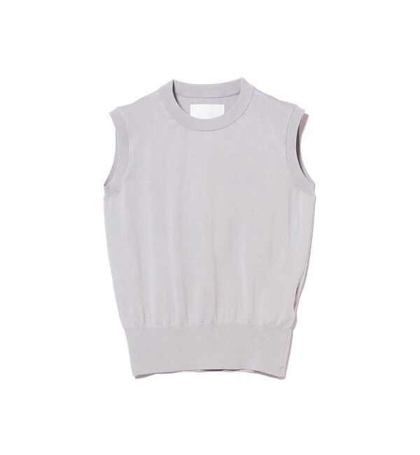 Demi-Luxe BEAMS 「AK+1 / 16ゲージ スビンコットン ノースリーブ ニット」|ニット・セーター|