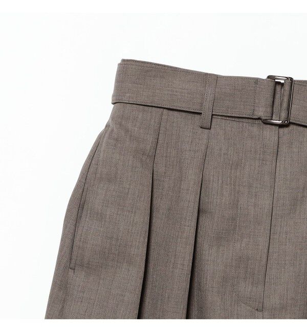 Demi-Luxe BEAMS 「ベルテッド コクーン スカート」|スカート|