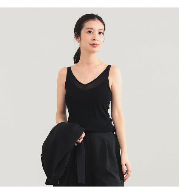 Demi-Luxe BEAMS 「AK+1 / レイヤード ブラトップ」|キャミソール|