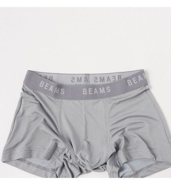 BEAMS「マイクロボーダー ボクサーパンツ」|インナー|