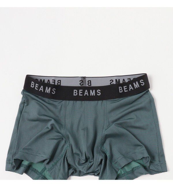 BEAMS「マイクロボーダー ボクサーパンツ」|インナー|