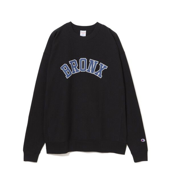 BEAMS「【別注】Champion / リバースウィーブ（R）シティ ロングスリーブTシャツ」|Tシャツ・カットソー|O.BLACK