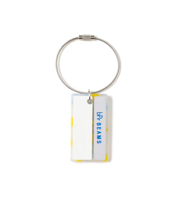 BEAMS「ミラー付き ネームプレート キーホルダー」|キーケース|