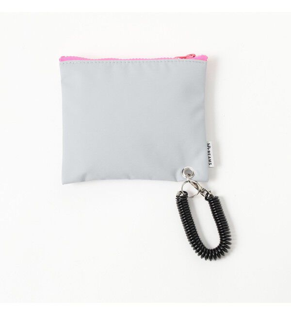 BEAMS「bPr BEAMS / ターポリン ロゴ ポーチ S」|ポーチ|