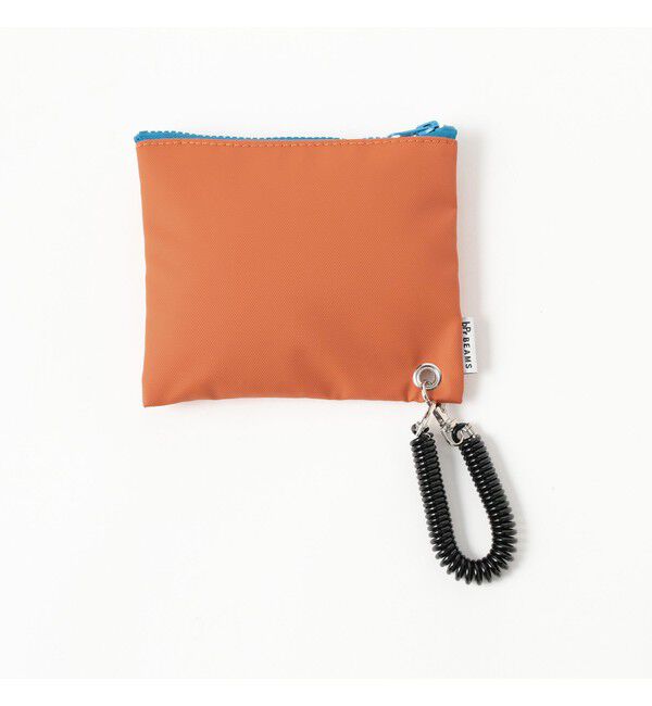 BEAMS「bPr BEAMS / ターポリン ロゴ ポーチ S」|ポーチ|