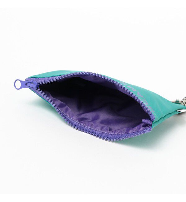 BEAMS「bPr BEAMS / ターポリン ロゴ ポーチ S」|ポーチ|