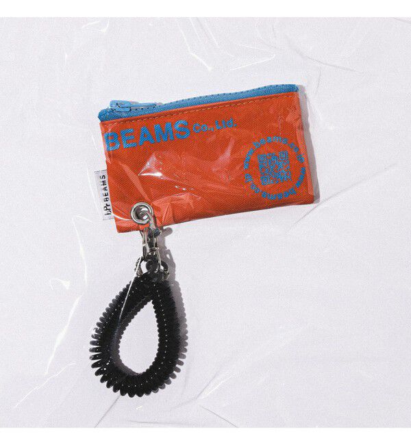BEAMS「bPr BEAMS / ターポリン ロゴ ポーチ XS」|ポーチ|TERRACOTTA