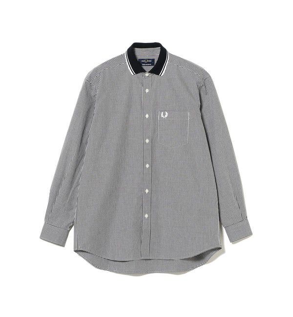 BEAMS「【別注】FRED PERRY / リブカラー シャツ」|シャツ・ブラウス|
