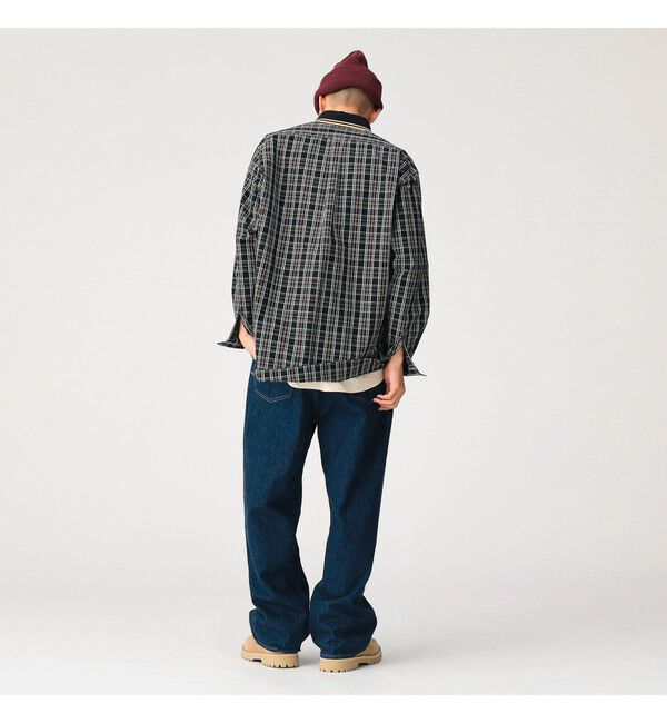 BEAMS「【別注】FRED PERRY / リブカラー シャツ」|シャツ・ブラウス|